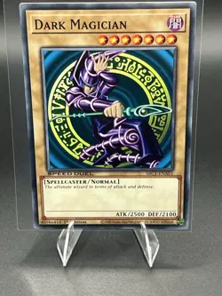 YUGIOH TCG: DARK MAGICIAN + DARK MAGICIAN GIRL - 2 CARD SET 1ST EDITION SD - Image 2