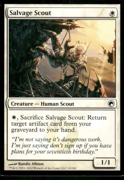 Salvage Scout Scars of Mirrodin MTG Magic the Gathering card - Image 1