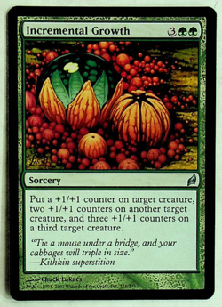 Incremental Growth - Lorwyn Ed. - 2007 - Magic the Gathering Card - Image 1