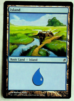 Island #286 - Lorwyn Ed. - 2007 - Magic the Gathering Card - Image 1