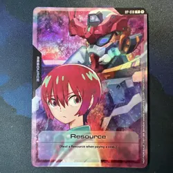 Gundam Card Game | Machu Resource Promo (Foil Rare) | London Japan Expo 2025 - Image 1