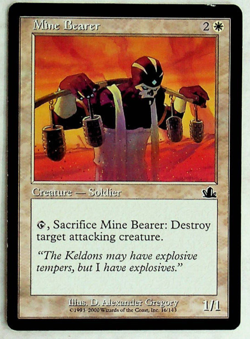 Mine Bearer - Prophecy Edition - 2000 - Magic The Gathering Card - Image 1