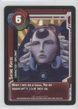 2011 Star Wars: Clone Wars Adventures Trading Card Game Satine Kryze #137 - Image 1