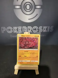 McDonald's Onix Holo Pokemon TCG Card 2019 9/12 Collection Promo - Image 1