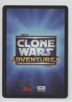 2011 Star Wars: Clone Wars Adventures Trading Card Game Obi-Wan Kenobi #125 - Image 2