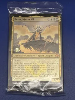 PRERELEASE FOIL Betor, Kin to All 0172 MTG Tarkir Dragonstorm NM SEALED English - Image 1
