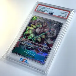 PSA 10 Diamante Parallel OP04-028 R Kingdoms of Intrigue ONE PIECE Card Game - Image 3