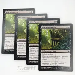 Relic Putrescence x4 Playset 4x MTG Magic the Gathering Scars of Mirrodin SOM - Image 1