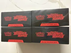 4x LOT NEW FACTORY SEALED Pokemon Destined Rivals Elite Trainer Box ETB - Image 3