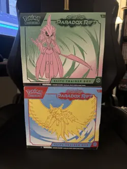 x2 Pokemon TCG Temporal Forces Sealed Elite Trainer Box ETB - Image 1