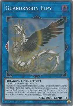 SAST-EN051 Guardragon Elpy Super Rare 1st Edition Near Mint YuGiOh TCG - Image 1