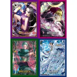 ONE PIECE TCG Sleeves: Official Card Sleeves vol.11 (4 types set) - Image 1
