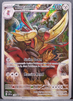 Kingambit SVP130 SV Black Star Promo Illustration Pokemon Pokemon Card ENG NM - Image 1