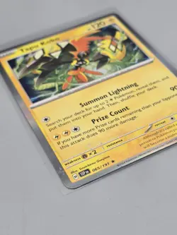Pokemon Surging Sparks Printer Error Rare Card Tapu Koko 065/191 - Image 3