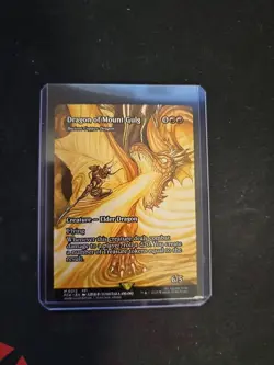 Dragon of Mount Gulg Ancient Copper Dragon Final Fantasy Card - Image 1