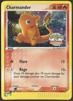 Pokemon Card- Charmender-Ex Dragon-Holo-98/97-Rare-ENG-STAMPED-CHAMPIONSHIP - Image 1