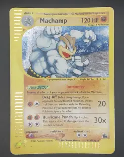 Pokemon Card Machamp H15/H32-Holo Skyridge ENG Very Good - Image 1