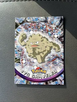 1995-1998 Green Label #75 Graveler Pokemon Card Tv Animation Edition - Image 1