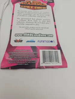 My Hero Academia Collectible Card Game Booster Packs Lot of 2 New Sealed Japan - Image 4