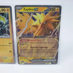 Zapdos Ex SVP 049 Electabuzz 125/165 Pokemon Card 151 S&V Black Star Promo - Image 3