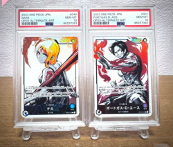 Psa10 One Piece Nami Ace Leader Card 634 Sequential set Japamese - Image 1