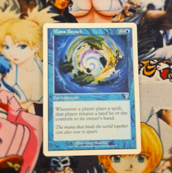 Mana Breach Nm Magic the Gathering 7th Edition Mtg OG Cards Karte Return Land - Image 1