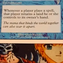 Mana Breach Nm Magic the Gathering 7th Edition Mtg OG Cards Karte Return Land - Image 3