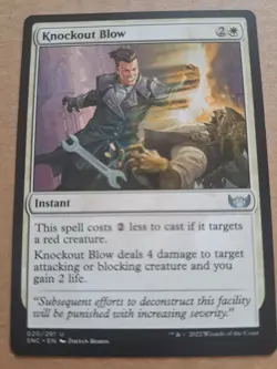 MTG Knockout Blow - Streets of New Capenna - 020 - Image 1