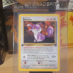 Pokemon Card - Rattata 66/82 ● - Team Rocket 1st Edition - WOTC - M/NM - Image 1