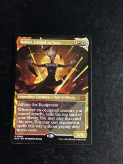 MTG NM - SHOWCASE - Nahiri, Forged in Fury - March of the Machine: The Aftermath - Image 1