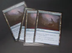 Desert of the Mindful x4 MTG Hour of Devastation Blue Common Land NM - Image 1