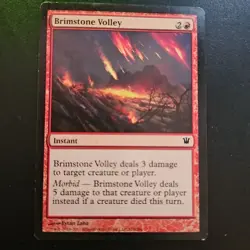Magic the Gathering MTG Brimstone Volley (132) Innistrad LP TCG CCG - Image 1