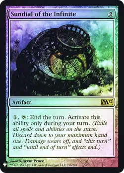 Sundial of the Infinite *Foil* - MB1 - NM - Magic The Gathering - MTG - Image 1