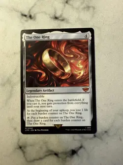 MTG Magic: The Gathering The One Ring Lord Of the Rings M 246 Mythic - Image 1