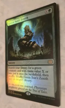x1x Green Sun's Zenith -Foil MTG Double Masters 2022 - Image 2