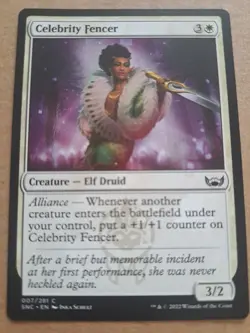 MTG Celebrity Fencer - Streets of New Capenna - 007 - Image 1
