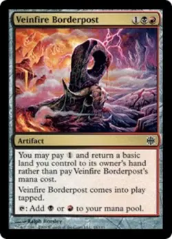 Veinfire Borderpost - Alara Reborn #48/145 MTG Magic The Gathering - Image 1