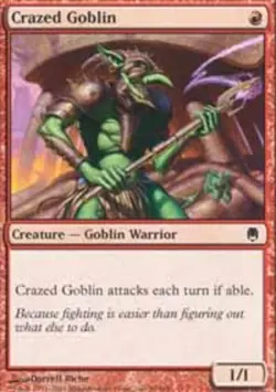 Crazed Goblin - Darksteel #56/165 MTG Magic The Gathering - Image 1