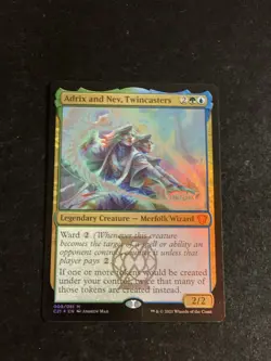 MTG - NM - FOIL - Adrix and Nev, Twincasters - Commander 21 - Image 1