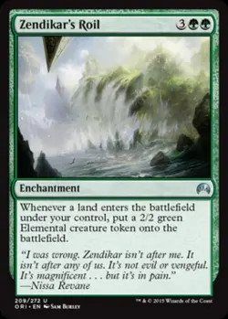 Zendikar's Roil - Light Play MTG Magic Origins - Image 1
