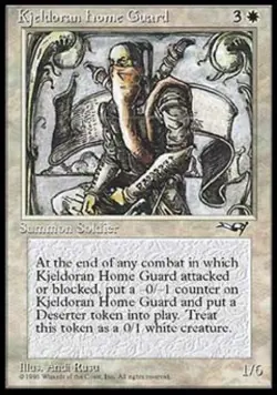 Kjeldoran Home Guard - Light Play MTG Alliances - Image 1