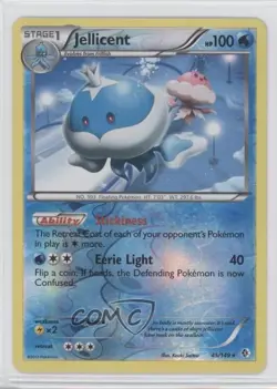 Jellicent Reverse Foil Pokemon Black & White Boundaries Crossed #45 - Image 1