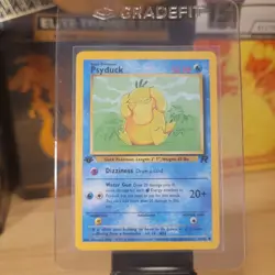 Pokemon Card - Psyduck 65/82 ● - Team Rocket 1st Edition - WOTC - M/NM - Image 1