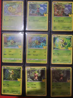 Pokemon 25th Anniversary McDonalds Promo Complete Master Set Holo+Non 50 cards - Image 2