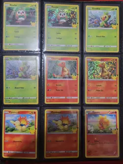Pokemon 25th Anniversary McDonalds Promo Complete Master Set Holo+Non 50 cards - Image 3