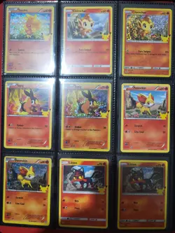 Pokemon 25th Anniversary McDonalds Promo Complete Master Set Holo+Non 50 cards - Image 4