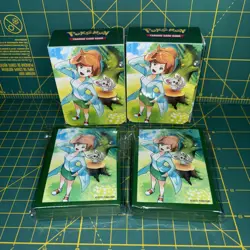 2x Pokemon Professor Juniper Premium Tournament Collection Sleeves 65ct/Deck box - Image 1