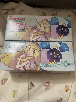 Japanese Pokemon Center Exclusive Lillie & Cosmog special Box "New" (Read Desc) - Image 2