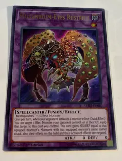 Yugioh! Millennium-Eyes Restrict - LED2-EN003 - Ultra Rare - 1st Edition VLP - Image 1