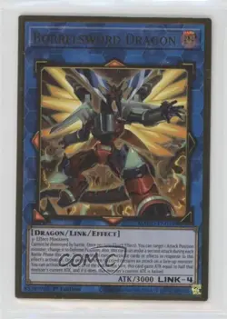 Borrelsword Dragon 1st Ed. YuGiOh Gold Series: Maximum Gold #MAGO-EN039 - Image 1
